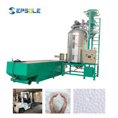 EPS Pre Expander Polystyrène kri materyèl kimen Mmachine